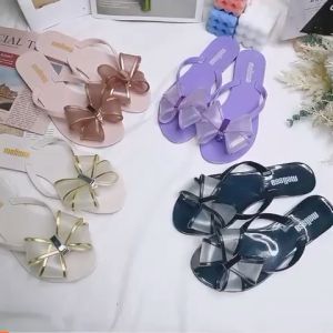 MELISSA SANDAL WITH ELEGANT BOWTIE ORI1:1 ( SIZE 35/36 - 40 )