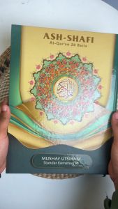 AlQuran Mushaf Utsmani Besar A4 Ash Shafi Al Quran 20 Baris Standard Kemenag RI HardCover