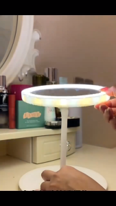 **TOP SELLING** NEW 2025 Makeup Mirrors LED Vanity Mirror Smart Desktop Fill Light Beauty Lamp Cermin Solek LED Cermin Kesombongan Desktop Pintar Isi Cahaya Lampu Kecantikan LED化妆镜