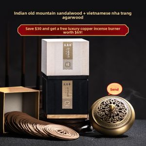 MEIZHENXIANG | Natural Sandalwood Agarwood Incense Sticks for Home Indoor Buddha