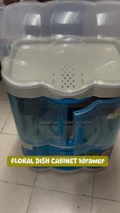 FLORAL DISH DRAINER CABINET DRAWER 15x20x32 inches