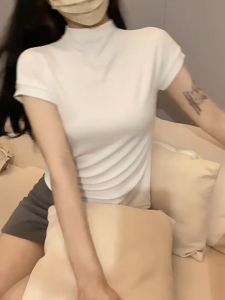 [Premium] Crew Neck Basic Slim T-Shirt (S/M/L)