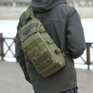 Tactical Fishing Tool Crossbody Bag Waterproof Large Capacity