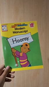 School and Home Workbooks - Modern Manuscript 2