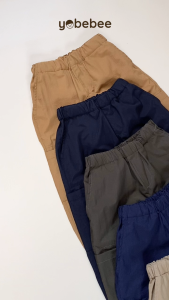 Yobebee Jaden Jogger Pants Anak Usia 3 5 7 9 11 Tahun Celana Jogger Anak Celana Casual Santai Anak Cowok