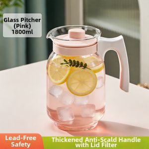 GIANXI | Glass Heat-Resistant Large Capacity Cold Water Pitcher