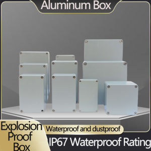 IP67 outdoor waterproof cast aluminum junction box waterproof and explosion-proof industrial electronic enclosure