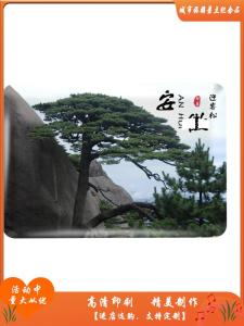 Creative Glass Magnet Refrigerator Stickers Famous Tourist Attractions Such as Huangshan Jiuhua Mountain QiYun Mountain Souvenirs