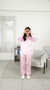 ชุดนอน LovelyNight แขนยาว-ขายาว Party B31