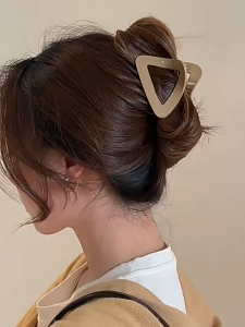 Jedai Rambut Korea Model Segitiga 8cm Jepitan Rambut Anak Perempuan