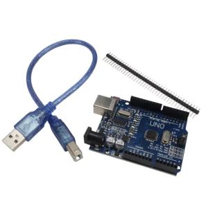 UNO R3 Development Board ATmega328P with USB Cable Compatible with Arduino IDE for Beginners DIY Projects