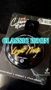 LEGITMOTO CLASSIC HORN 16W-460HZ 1PIECE 12V-105DB WATER SPRAY PROOF SINGLE HORN UNIVERSAL FOR MOTORCYCLE SPEEDMOTO