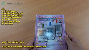 Easy Touch GCU 3 in 1 Alat Cek Darah 3 in 1