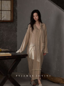 Breast-padded Cotton Soft Womens Long Dress Sleepwear For All Seasons