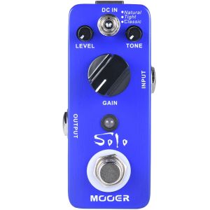 Mooer | MOOER Solo Distortion Guitarra Effect Pedal High-Gain 3 Modes Natural Tight Classic Effect True Bypass Electric Guitar Parts