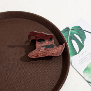Brown Magic Hat Hair Accessory Clip Cute Innovative Hair Claw Practical for Daily Use Hair Styling Clip