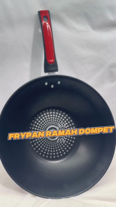 Lurix Wajan Penggorengan Anti Lengket Tahan Gores Ukuran Diameter 33Cm / Wajan Anti Lengket Murah