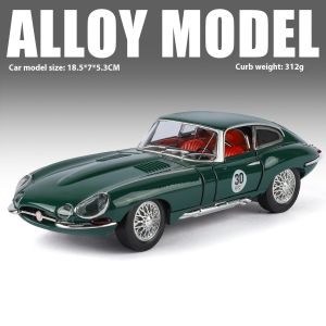 Maisto | Jaguar E-TYPE Car Model Alloy Simulation Retro Classic Toy for Boys Collection Ornaments 1:24 Scale