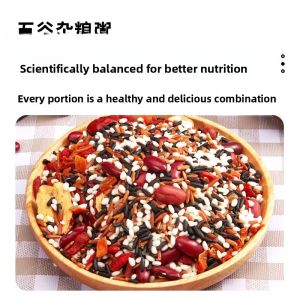 Nutritious Seven-Day Goddess Porridge Mix Five-Cereal Grains Brown Rice Breakfast Combo Coarse Grains Colorful Packaging