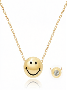 KKLUE | Two-sided Design Gold Necklace