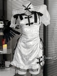 Seductive Temptation Advanced High-Slit Cheongsam Style Nightdress