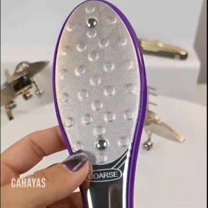 [Msia Ready Stock] High Quality Professional Foot Scrubber Double-Sided Pedicure Foot Grinder Pedicure Tools Foot Care Callus Remover 磨脚死皮器