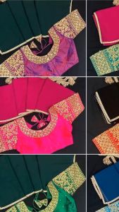 [Pre Order] HAVY FOX GEORGETTE Saree (Normal / Ready To Wear) ~ Delivery Lead Time : 10 days