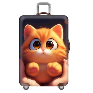 Travel Dustproof Bag for Cat Luggage Elastic Cover Wear Resistant Carry on Suitcase Protector Bag Ideal for Tours And Trips