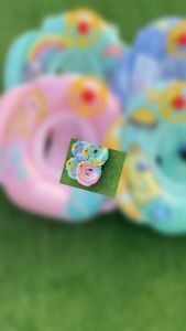 BW-M326 Ban Renang Anak Swim Ring Motif Stir Mobil Ban Renang Bayi Baby Swim Trainer / Pelampung Duduk Anak Bayi Balita Ada Pegangan Baby Float