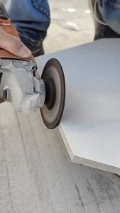 120/180# Cutting Disc Grinding Wheel Glass Stone Corner Grinding Stone For Polishing