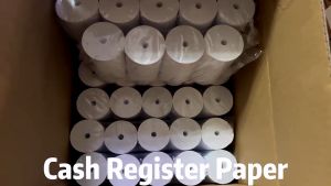 Thermal Receipt Paper Roll Resit Kertas Cash Register 打印纸 80mmx60mm/80mmx80mm