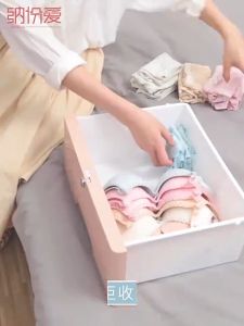 Almari Baju Plastic Drawer Storage Cabinet With Lock Storage Drawer Cabinet  Storage Box Storage Cabinets Budak Storage Organizers  衣櫥/抽屜式衣柜