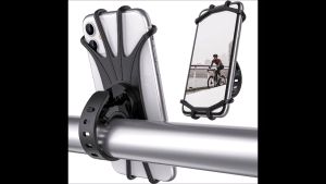 Universal Road Bicycle Silicone Strap Bike Smart Phone Holder Mount