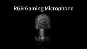 DEG AK-1i Mini Color RGB Microphone USB Capacitor Wired Gaming Mic for PC