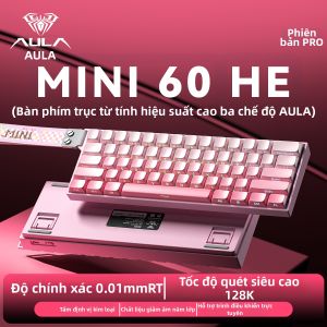 AULA | Mini60 3-Mode Magnetic Switch Mechanical Keyboard