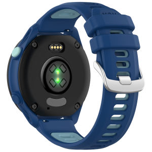 20 22mm Sports Silicone Strap For Garmin Forerunner 265 255 245 170 70 RUN Band For Vivoactive 3 4/Venu 2 3 4 Bracelet Watchband