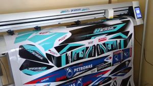 Striping SUPRA X 110 OLD PETRONAS - Sticker Striping Variasi List HONDA SUPRA X 110 OLD PETRONAS IP.F-02 Design IP Sticker