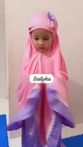 MUKENA PITA ANAK PEREMPUAN 1-10 TAHUN BAJU BUSANA MUSLIM ANAK PEREMPUAN LUCU PREMIUM