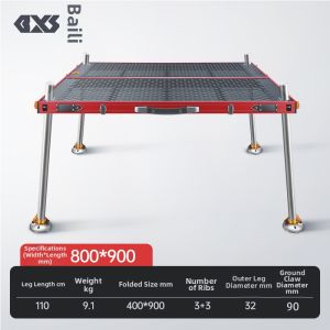 MLZH | Portable Foldable Aluminum Fishing Platform