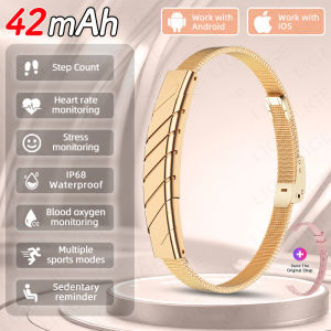 LIGE | LIGE 2026 New Lightweight Sport Smart Bracelet Watch Heart Rate Blood Oxygen Monitor Fitness Pedometer Wristband for Android iOS