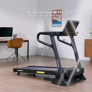 [Miễn phí lắp đặt toàn quốc] Máy chạy bộ KINGSPORT Legend K-01 nâng dốc tự động 15%  tốc độ tối đa 18km/h điều khiển cảm ứng hiện đại Bảo Hành Điện Tử 5 Năm - Lazada