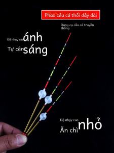 Phao Bong Bóng Truyền Thống Taizhou Nhẹ Đường Ngắn Đặc Biệt Dành Cho Cá Chép Câu Cá Ở Sông Piaojiang Độ Nhạy Cao Small立漂