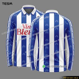 TESM Summer Men Long Sleeve 3D Printed Polo Shirt V-Neck Sports T-Shirt  Team Sports Training Shirts