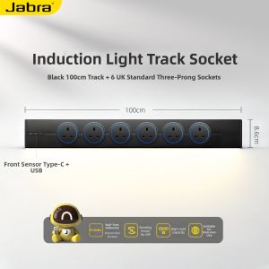 jabra | Movable LED Track Socket for Kitchen and Living Room