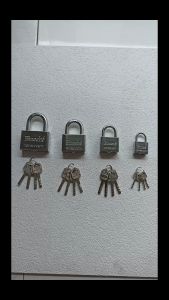 Gembok Pintu & Pagar Rumah: Gembok Besi Baja VIENA