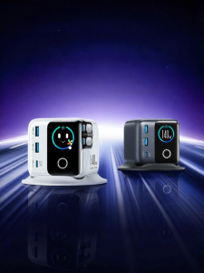 joyroom | GaN Technology 140W Intelligent Screen Display Multi-Port Charger Station