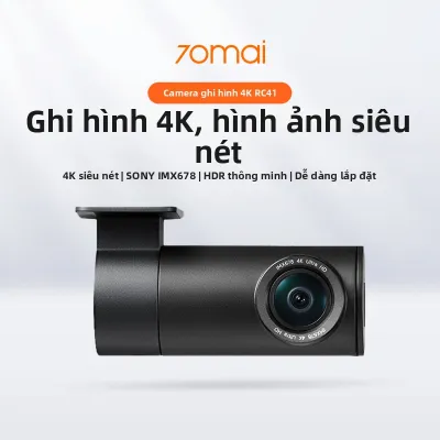 70mai | Camera Hành Trình Xe Ô Tô Góc Nhìn Sau 4K Ultra HD Smart HDR