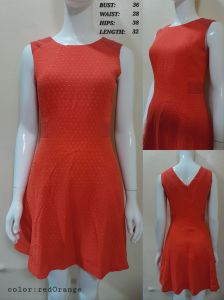 TRENDY  DRESS PRELOVED TRIFTED/UKAY  (RED DRESS All kinds of Color Reds/Maroon)