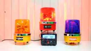 * [พร้อมส่ง ทุกแบบ] Baimer ไซเรน เบอร์ 3 ไฟฉุกเฉิน ขอทาง สัญญาณ ไฟหมุน ขนาด 6 นิ้ว รุ่น CG-3 เลือกระบบ 12V 24V 220V (สี เขียว / น้ำเงิน / เหลือง / แดง)