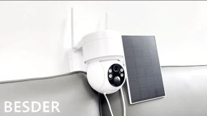 2024 New Model TQ2 Solar Camera Wifi Outdoor 5MP PIR Human Detection Wireless Surveillance dual voice IP Cameras With Solar Panel 18650mAh Recharge Battery